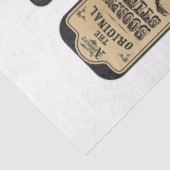 Een Apothecary- en Potion Label Series Design 4 Tissuepapier (Detail)