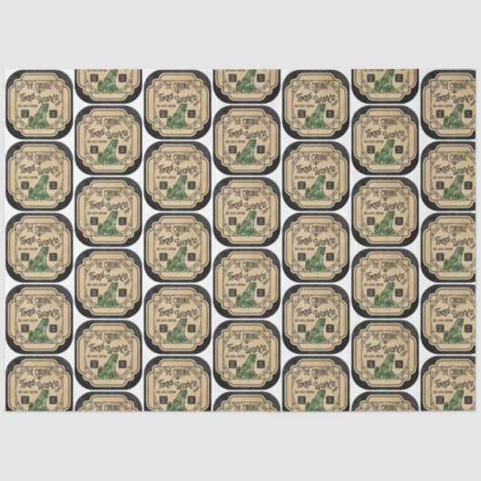 Een Apothecary- en Potion Label Series Design 6 Tissuepapier (Voorkant)