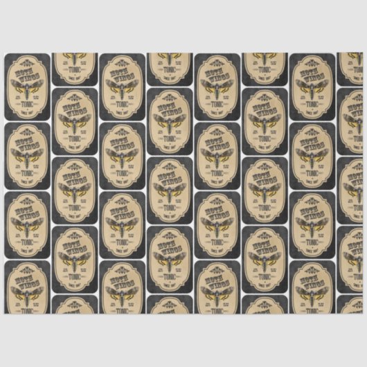 Een Apothecary- en Potion Label Series-ontwerp 7 Tissuepapier (Voorkant)