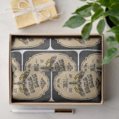 Een Apotheker en Etiket Serie Ontwerp 7 Tissuepapier (Geschenk)