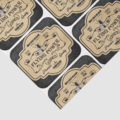 Een Apotheker- en Potlabel Serie Ontwerp 13 Tissuepapier (Detail)