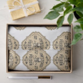 Een Apotheker- en Potlabel Serie Ontwerp 23 Tissuepapier (Geschenk)
