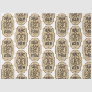 Een Apotheker en Toverdrank Label Serie Ontwerp 33 Tissuepapier