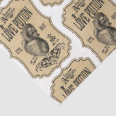 Een Apothekers- en drankje-label serie ontwerp 31 Tissuepapier (Detail)