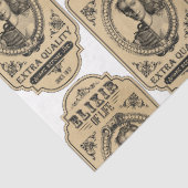 Een apothekers- en drankje-label serie ontwerp 32 tissuepapier (Detail)