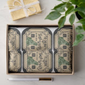 Een apothekers- en drankje-label serie ontwerp 6 tissuepapier (Geschenk)