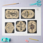 Een Apothekers- en drankje-labels serie ontwerp 2 Tissuepapier (Craft)