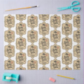 Een apothekers- en drankjesseriabeloon ontwerp 29 tissuepapier (Craft)