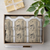 Een Apothekers- en Potlabel Serie Ontwerp 27 Tissuepapier (Geschenk)