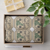 Een Apothekers- en Potlabel Serie Ontwerp 30 Tissuepapier (Geschenk)