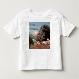 Een appel delen met een gorilla, kinder shirts