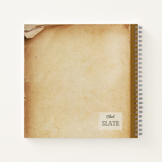 Een  appel en een half gepersonaliseerde comp notitieboek (Achterkant)