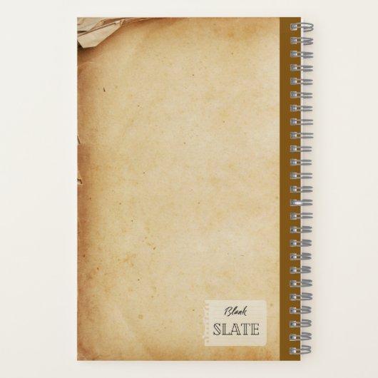 Een appel en een half gepersonaliseerde comp notitieboek (Achterkant)