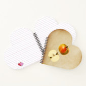 Een  appel en een half notitieboek (Binnen)