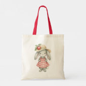 Een Appel Per Dag Beer Gans Tote Bag (Achterkant)
