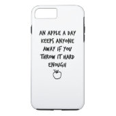Een appel per dag Case-Mate iPhone case (Achterkant)