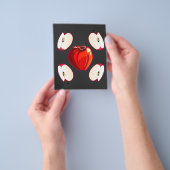 Een appel per dag... flyer (Hand)