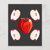 Een appel per dag... flyer (Voorkant)