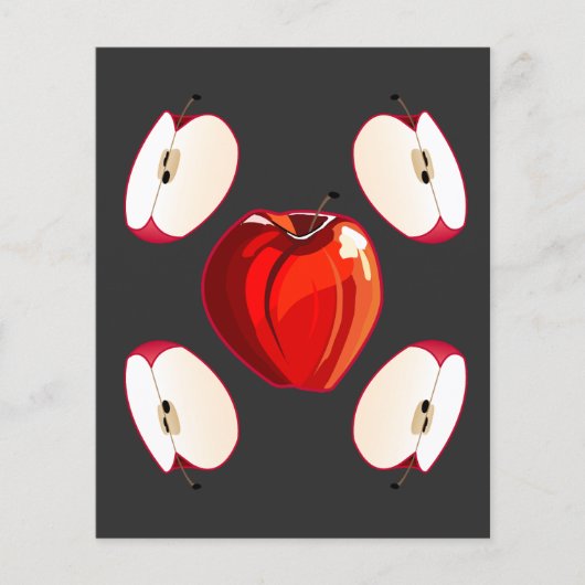 Een appel per dag... flyer (Voorkant)