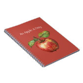 Een appel per dag Fruit Notitieboek (Rechterzijde)