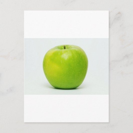 een appel per dag houdt de arts op afstand briefkaart (Voorkant)