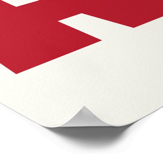 Een appel per dag houdt de dokter weg grappige app poster (Hoek)