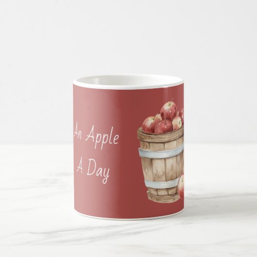 Een appel per dag koffiemok (Center)