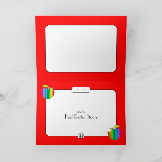 "Een appel per dag" krijgen goed kaart (Binnen)