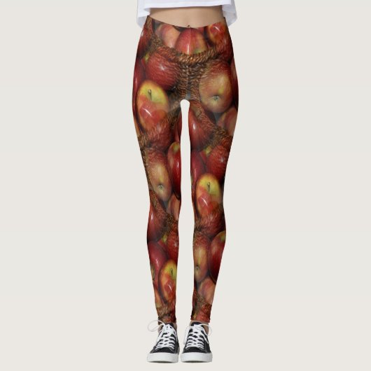 Een appel per dag... leggings (Voorkant)