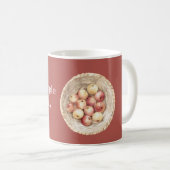 Een Appel Per Dag Mand Koffiemok (Voorkant rechts)