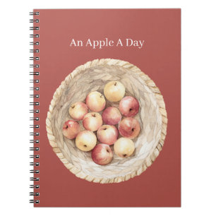 Een Appel Per Dag Mand Notitieboek