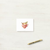Een appel per dag post-it® notes (Op bureau)