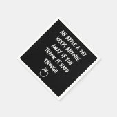 Een appel per dag servet (Hoek)