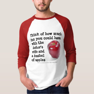 Een appel per dag t-shirt