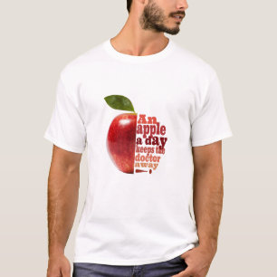 Een appel per dag t-shirt
