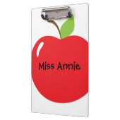 Een appel voor leraar klembord (Links)