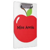 Een appel voor leraar klembord (Rechts)