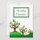 Een Apple Orchard Kaart (Achterkant)