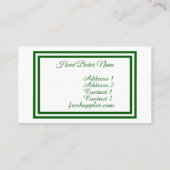 Een Apple Orchard Visitekaartje (Achterkant)