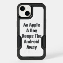 Een Apple per dag houdt de Android weg, grappig