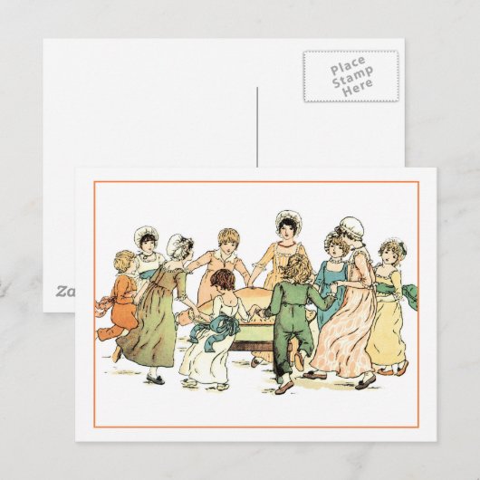 Een Apple Pie: Apple Pie Briefkaart (Voorkant / Achterkant)