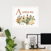 Een Apple Pie: Apple Pie Poster (Thuiskantoor)
