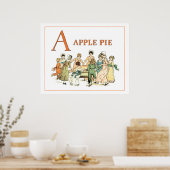Een Apple Pie: Apple Pie Poster (Keuken)