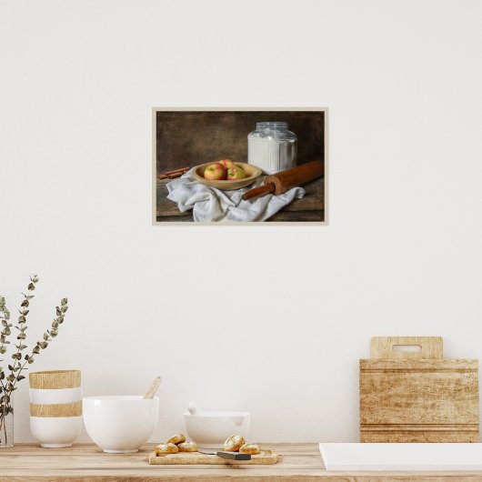 Een Apple Pie maken Poster (Keuken)