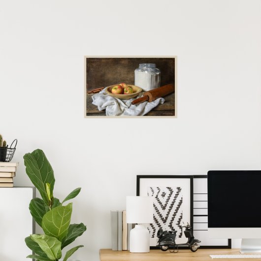 Een Apple Pie maken Poster (Thuiskantoor)