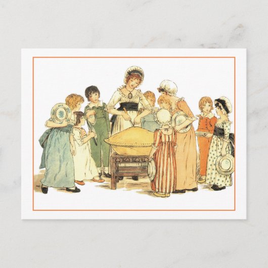 Een Apple Pie: Snijd het af Briefkaart (Voorkant)