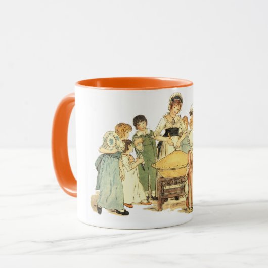 Een Apple Pie: Snijd het af Mok (Voorkant links)