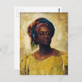 Een Arabier in een Tulband Briefkaart (Voorkant / Achterkant)