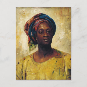 Een Arabier in een Tulband Briefkaart