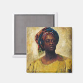 Een Arabier in een tulband Magneet (Voorkant / Achterkant)